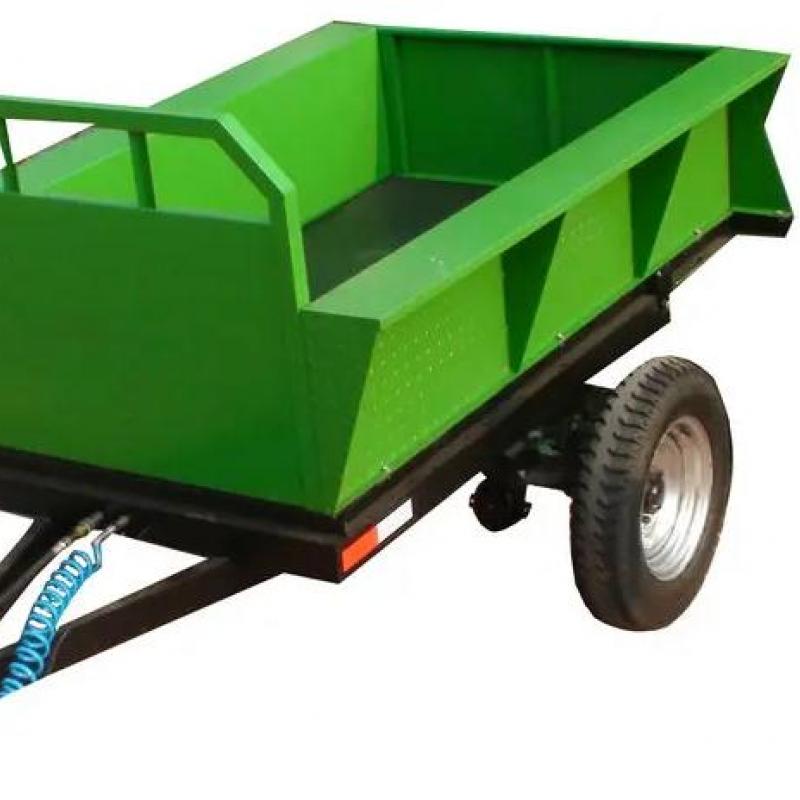 Agricultural Machinery Single Axle Agricultural Trailer