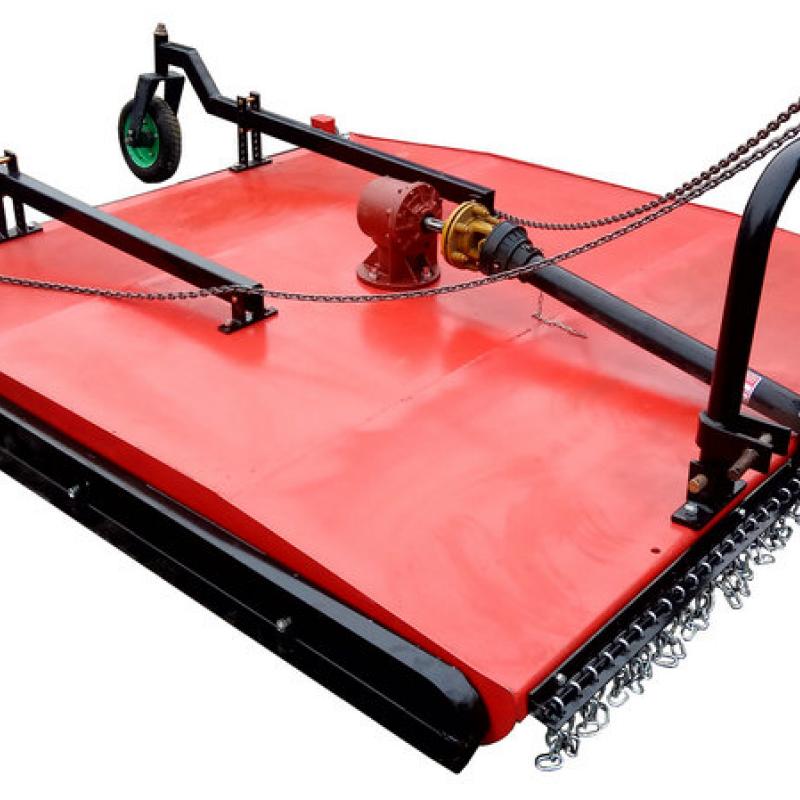 rear mounted mower